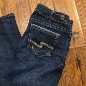 Women’s Silver suki mid straight jeans